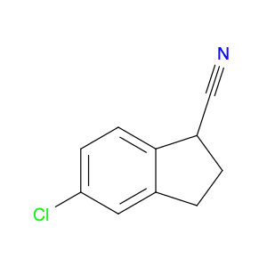 1H-Indene-1-carbonitrile, 5-chloro-2,3-dihydro-