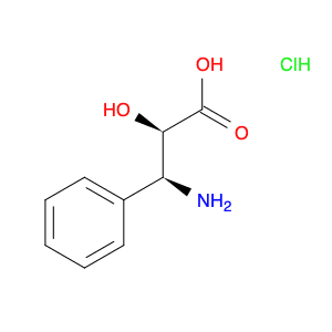 Benzenepropanoic acid, β-amino-α-hydroxy-, hydrochloride (1:1), (αR,βS)-