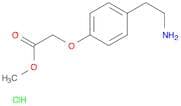 methyl 2-[4-(2-aminoethyl)phenoxy]acetate hydrochloride