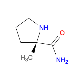 2-Pyrrolidinecarboxamide, 2-methyl-, (2S)-