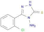 4-Amino-5-(2-chlorophenyl)-4H-1,2,4-triazole-3-thiol