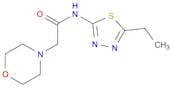 N-(5-Ethyl-1,3,4-thiadiazol-2-yl)-2-morpholinoacetamide