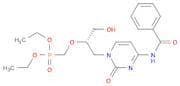 (S)-Diethyl (((1-(4-benzamido-2-oxopyrimidin-1(2H)-yl)-3-hydroxypropan-2-yl)oxy)methyl)phosphonate