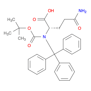 L-Glutamine, N2-[(1,1-dimethylethoxy)carbonyl]-N-(triphenylmethyl)-