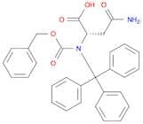 L-Asparagine, N2-[(phenylmethoxy)carbonyl]-N-(triphenylmethyl)-