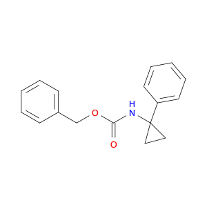 Carbamic acid, N-(1-phenylcyclopropyl)-, phenylmethyl ester