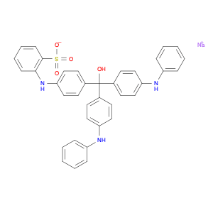 Benzenesulfonic acid, [[4-[hydroxybis[4-(phenylamino)phenyl]methyl]phenyl]amino]-, monosodium salt…