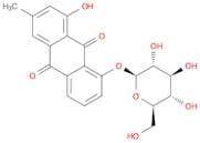 9,10-Anthracenedione, 8-(β-D-glucopyranosyloxy)-1-hydroxy-3-methyl-