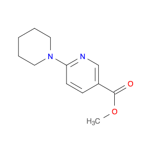 3-Pyridinecarboxylic acid, 6-(1-piperidinyl)-, methyl ester