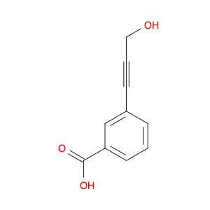 3-(3-Hydroxyprop-1-ynyl)benzoic acid