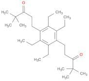 3-Pentanone, 1,1'-(2,3,5,6-tetraethyl-1,4-phenylene)bis[4,4-dimethyl-
