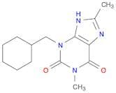 1H-Purine-2,6-dione, 3-(cyclohexylmethyl)-3,9-dihydro-1,8-dimethyl-