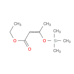 2-Butenoic acid, 3-[(trimethylsilyl)oxy]-, ethyl ester