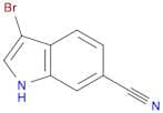 1H-Indole-6-carbonitrile, 3-bromo-