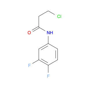 3-Chloro-N-(3,4-difluorophenyl)propanamide