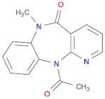 5H-Pyrido[2,3-b][1,5]benzodiazepin-5-one, 11-acetyl-6,11-dihydro-6-methyl-