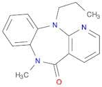 5H-Pyrido[2,3-b][1,5]benzodiazepin-5-one, 6,11-dihydro-6-methyl-11-propyl-
