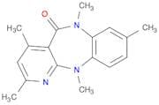 5H-Pyrido[2,3-b][1,5]benzodiazepin-5-one, 6,11-dihydro-2,4,6,8,11-pentamethyl-