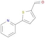 2-Thiophenecarboxaldehyde, 5-(2-pyridinyl)-