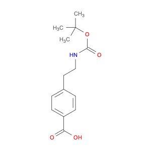 4-({2-Boc-amino}ethyl)benzoic acid
