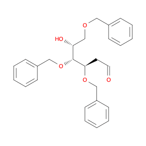 (3R,4R,5R)-3,4,6-tris(benzyloxy)-5-hydroxyhexanal