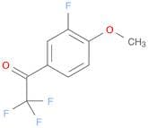 2,2,2-trifluoro-1-(3-fluoro-4-methoxyphenyl)ethan-1-one