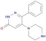 6-Phenyl-5-(piperazin-1-yl)pyridazin-3(2H)-one