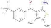 Methanone, (2-amino-4,5-dimethyl-3-thienyl)[3-(trifluoromethyl)phenyl]-