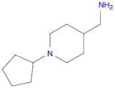 1-(1-Cyclopentylpiperidin-4-yl)methanamine