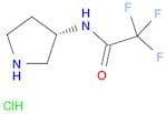 (3S)-(-)-3-(Trifluoroacetamido)pyrrolidine HCl