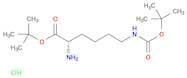 L-Lysine, N6-[(1,1-dimethylethoxy)carbonyl]-, 1,1-dimethylethyl ester, hydrochloride (1:1)