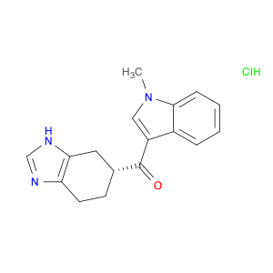 Methanone, (1-methyl-1H-indol-3-yl)[(6R)-4,5,6,7-tetrahydro-1H-benzimidazol-6-yl]-, hydrochloride …