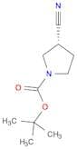 1-Pyrrolidinecarboxylic acid, 3-cyano-, 1,1-dimethylethyl ester, (3R)-