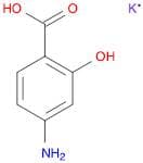 Benzoic acid, 4-amino-2-hydroxy-, potassium salt (1:1)