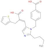 2-Thiophenepropanoic acid, α-[[2-butyl-1-[(4-carboxyphenyl)methyl]-1H-imidazol-5-yl]methylene]-, (…