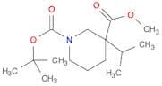 1,3-Piperidinedicarboxylic acid, 3-(1-methylethyl)-, 1-(1,1-dimethylethyl) 3-methyl ester