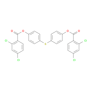 Benzoic acid, 2,4-dichloro-, 4-[[4-[(2,4-dichlorobenzoyl)oxy]phenyl]thio]phenyl ester