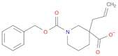 1-Cbz-3-allylpiperidine-3-carboxylic acid