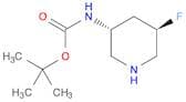 Carbamic acid, N-[(3R,5R)-5-fluoro-3-piperidinyl]-, 1,1-dimethylethyl ester