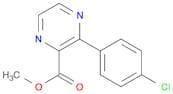 2-Pyrazinecarboxylic acid, 3-(4-chlorophenyl)-, methyl ester