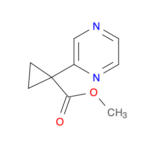 Methyl 1-(pyrazin-2-yl)cyclopropane-1-carboxylate