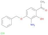 1-(3-Amino-4-(benzyloxy)-2-hydroxyphenyl)ethanone hcl