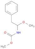 Carbamic acid, N-(1-methoxy-2-phenylethyl)-, methyl ester