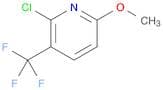Pyridine, 2-chloro-6-methoxy-3-(trifluoromethyl)-