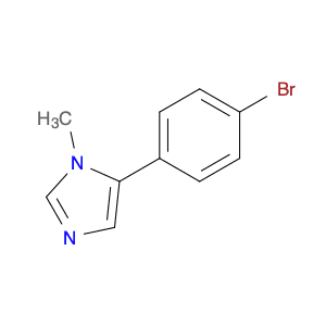 1H-Imidazole, 5-(4-bromophenyl)-1-methyl-