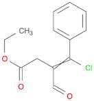 3-Butenoic acid, 4-chloro-3-formyl-4-phenyl-, ethyl ester