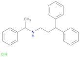 Benzenepropanamine, γ-phenyl-N-(1-phenylethyl)-, hydrochloride (1:1)