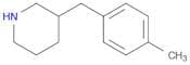 3-[(4-methylphenyl)methyl]piperidine