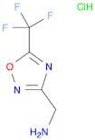 ([5-(Trifluoromethyl)-1,2,4-oxadiazol-3-yl]methyl)amine hydrochloride