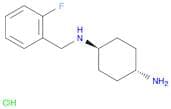 trans-N1-(2-Fluorobenzyl)cyclohexane-1,4-diamine hydrochloride